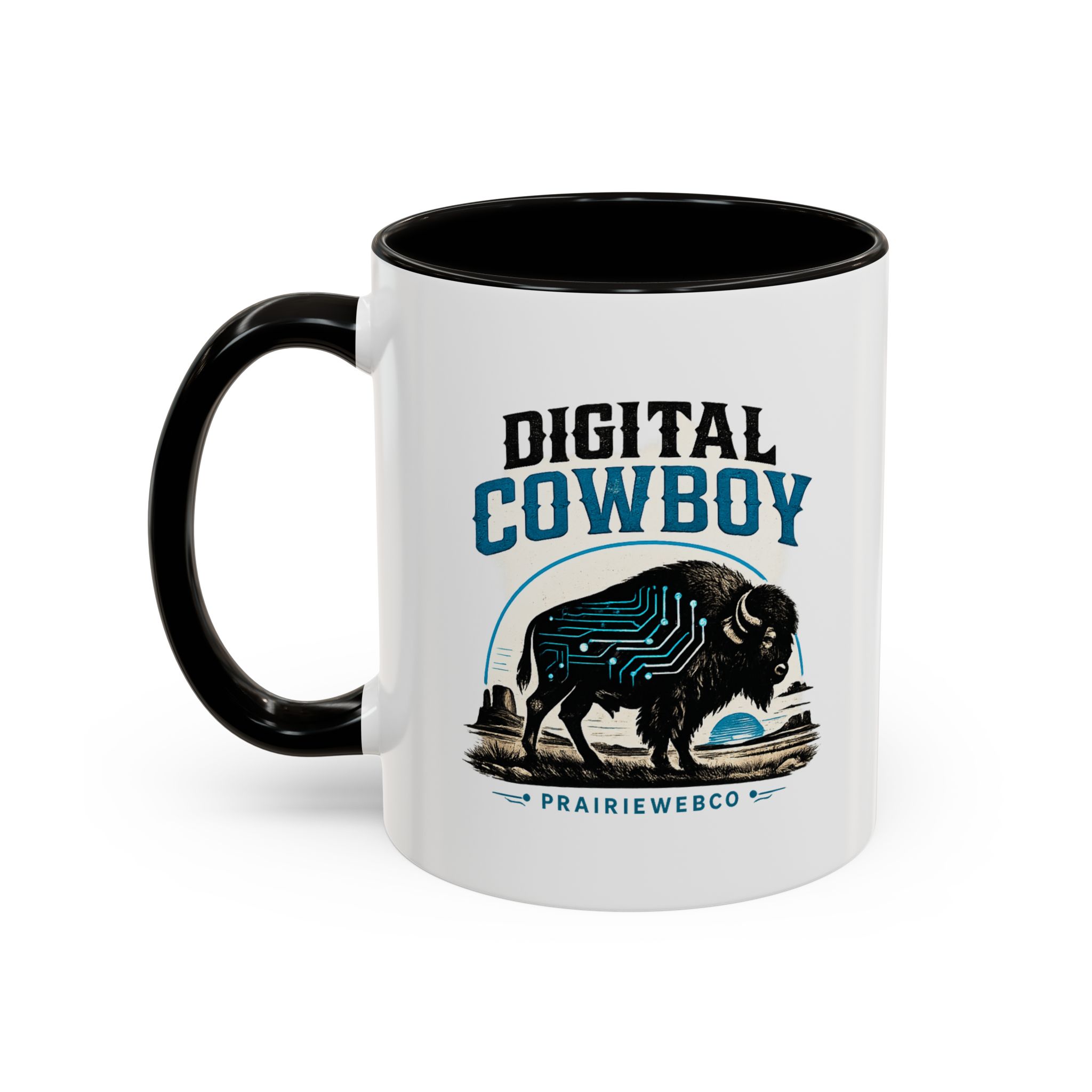Retro Fishing Coffee Mug — "Gone Fishin'" 11oz/15oz Color Accent - Image 2