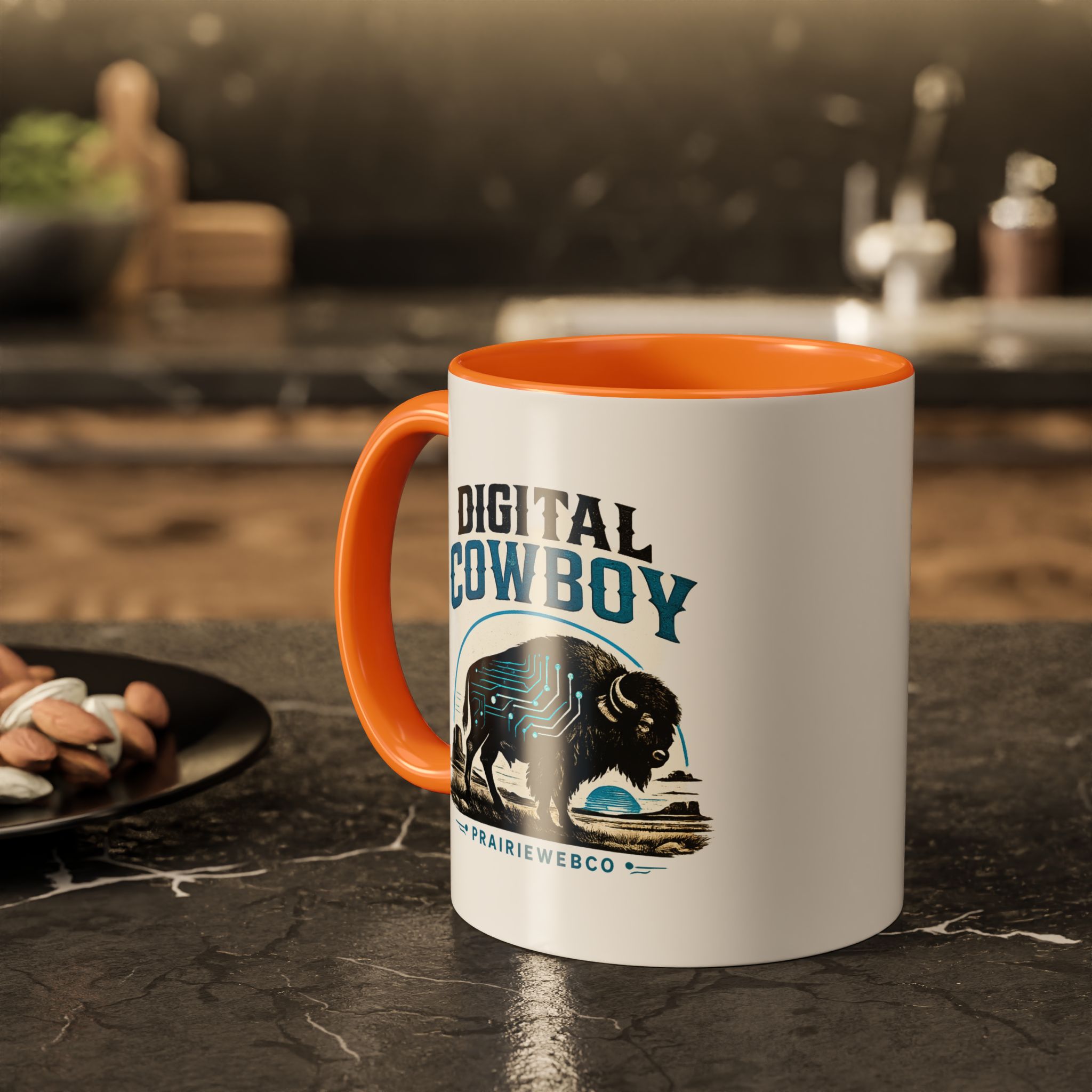 Retro Fishing Coffee Mug — "Gone Fishin'" 11oz/15oz Color Accent - Image 7
